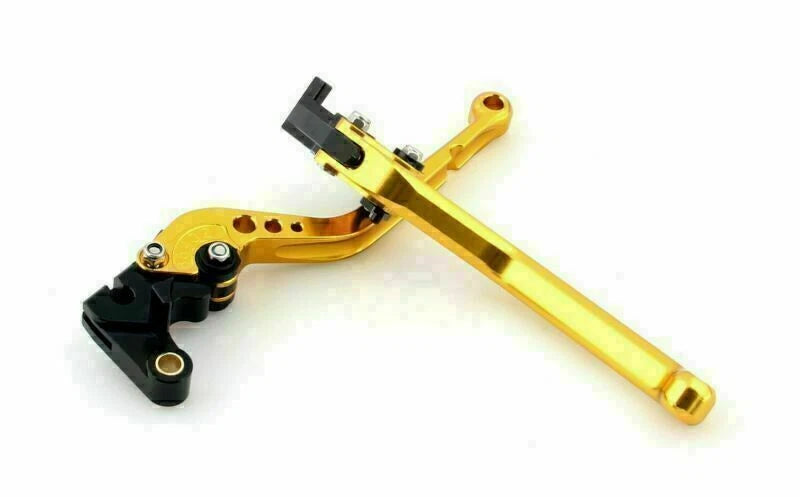 Long Brake Clutch Levers for Ducati Hypermotard 821/Hyperstrada (2013–2015) Gold T9