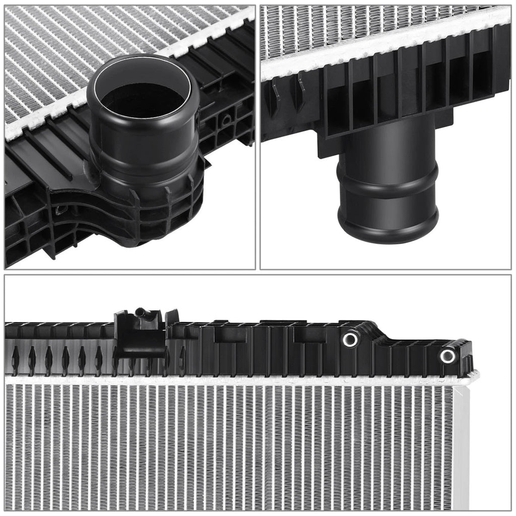 Aluminum Core 2-Row Cooling Radiator for Kenworth W900/Peterbilt 388 389 (2008–2015)