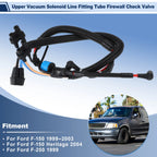 4x Auto Hub Lock Vacuum Check Valve Line Elbow for Ford F150 (1999–2004)