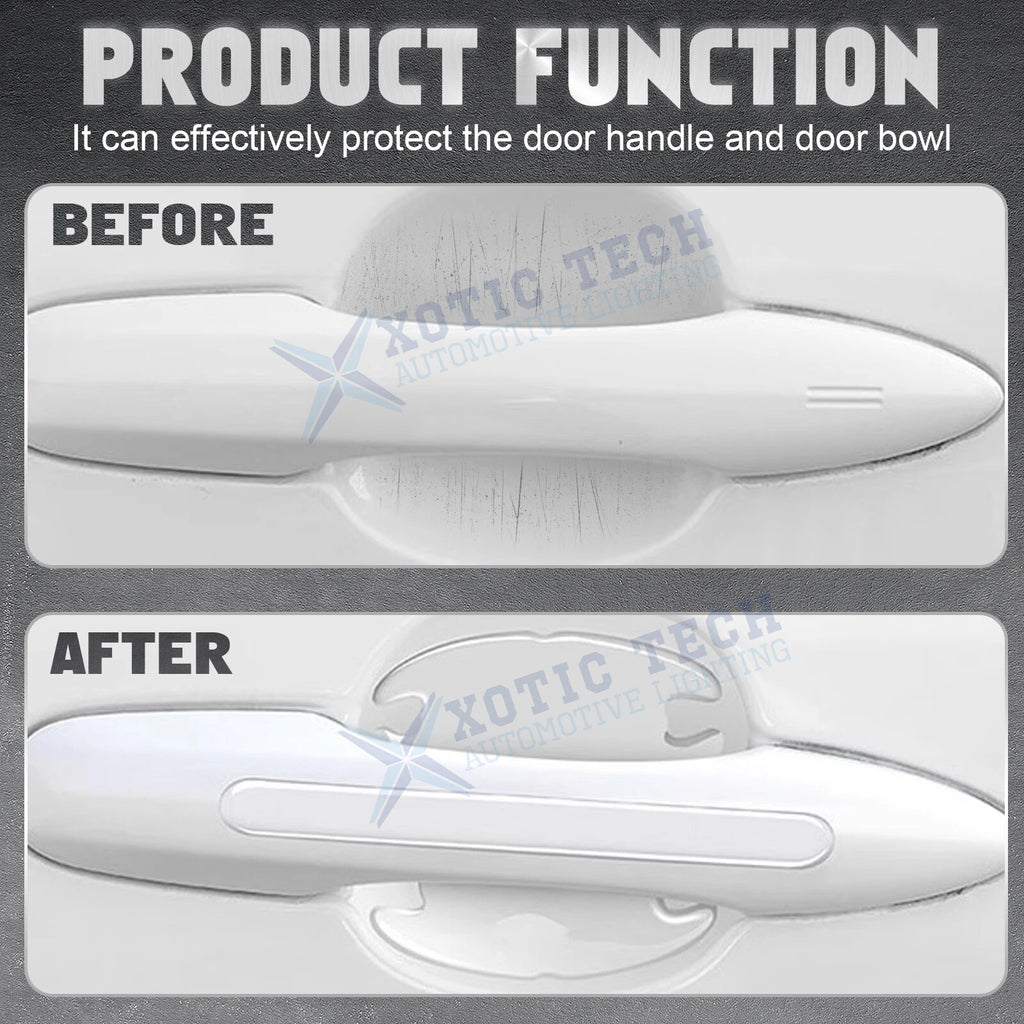 3D Door Handle Anti-Scratch Stripe Guard Stickers for Ram 1500-3500 (2019-2025)