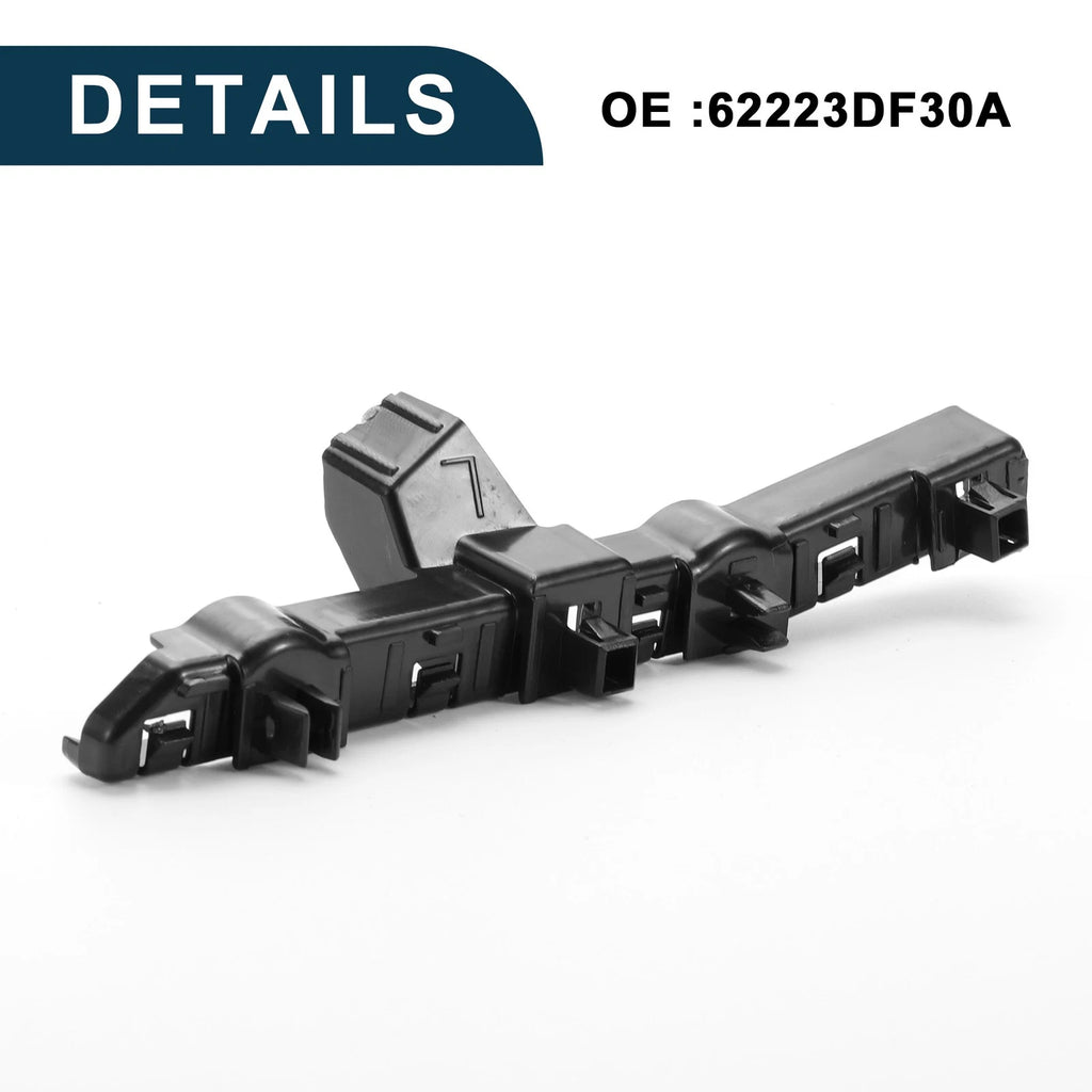 1pc Left Front Bumper Retainer Bracket No. 62223DF30A for Nissan Rogue Sport (2017–2021)