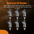 Set of 6 Fuel Injectors for Toyota Tacoma 3.4L V6 (1995–1998) 2-18596