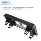Front Bumper License Plate Bracket Holder for Ford F150 (2021–2022) ML3Z-17A385-AB