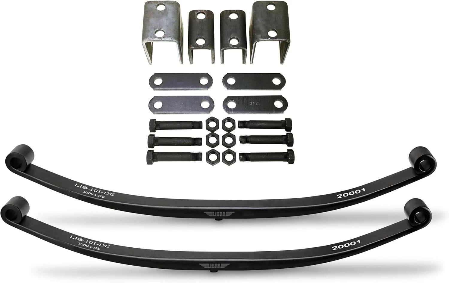 6000lb Tandem Trailer Axle Suspension Kit for Trailers (3000-3000)