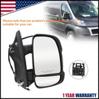 Passenger Right Side Door Mirror Power for RAM Promaster (2010–2024)