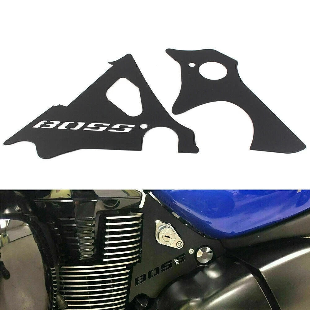 Engine Side Cover Frame Filler Keyhole for Suzuki Boulevard M109R (2006–2023)
