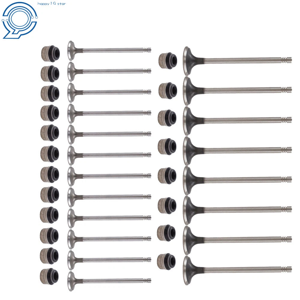 Set of 8 Intake Exhaust Valves for Audi A4 TT Volkswagen Passat Jetta (1996–2005)