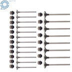 Set of 8 Intake Exhaust Valves for Audi A4 TT Volkswagen Passat Jetta (1996–2005)