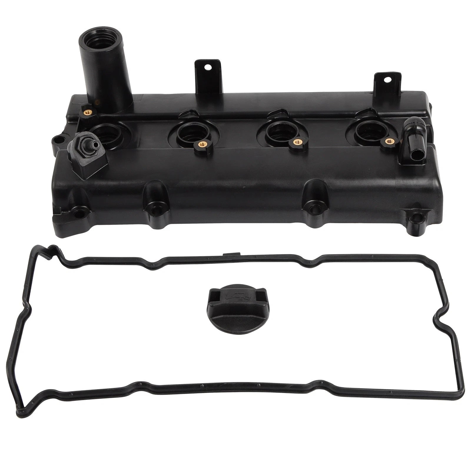 Valve Cover Set with Gasket, Bolts & Oil Cap for Nissan Frontier (2005–2019)