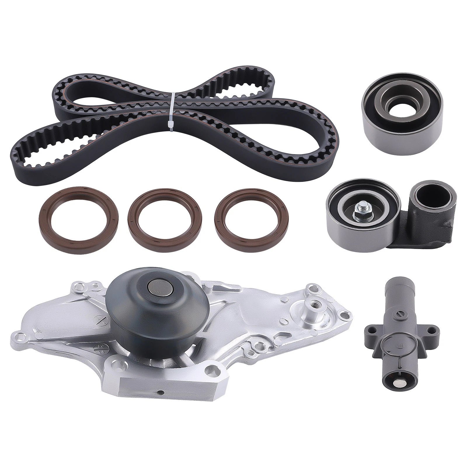 Timing Belt Kit Water Pump for Honda Accord 3.0L, Pilot 3.5L, Acura MDX 3.7L (2003–2017)