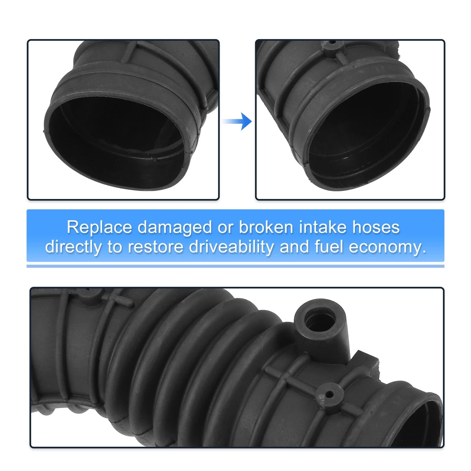 Engine Air Intake Hose Pipe No. 13711709754 for BMW 3 Series (1987–1991)