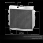 Full Aluminum 2-Row Racing Radiator for Dodge Coronet/Dart (1965–1969)