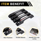 Set of 4 Exterior Door Handle Covers for Ford Maverick (2022–2023) Carbon Fiber