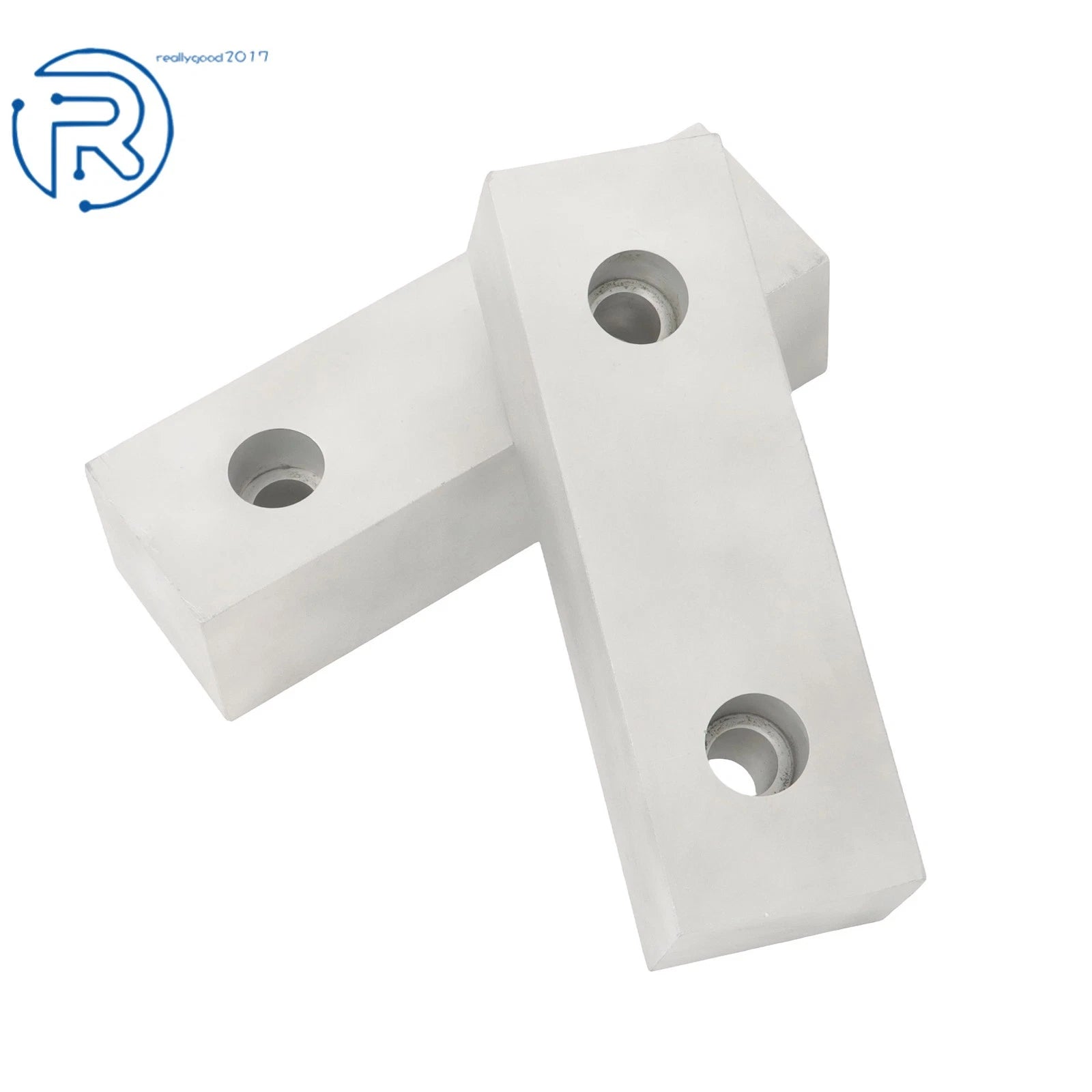Set of 2 Machinable Soft Clamps for 8" Mill Vise