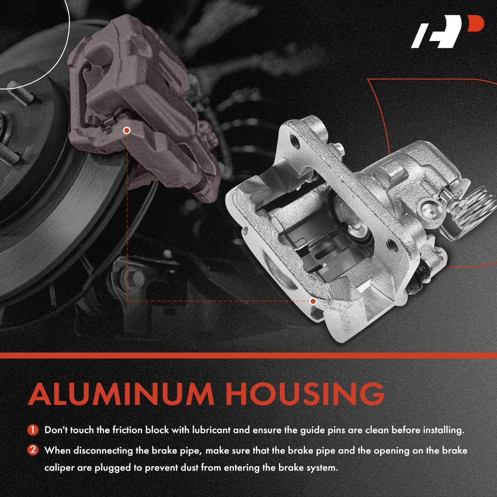 6X Rear Brake Caliper & Ceramic Pads for Ford Mustang SVT Cobra (1994–2004)
