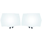Set of 2 Door Glasses for Honda Fit
