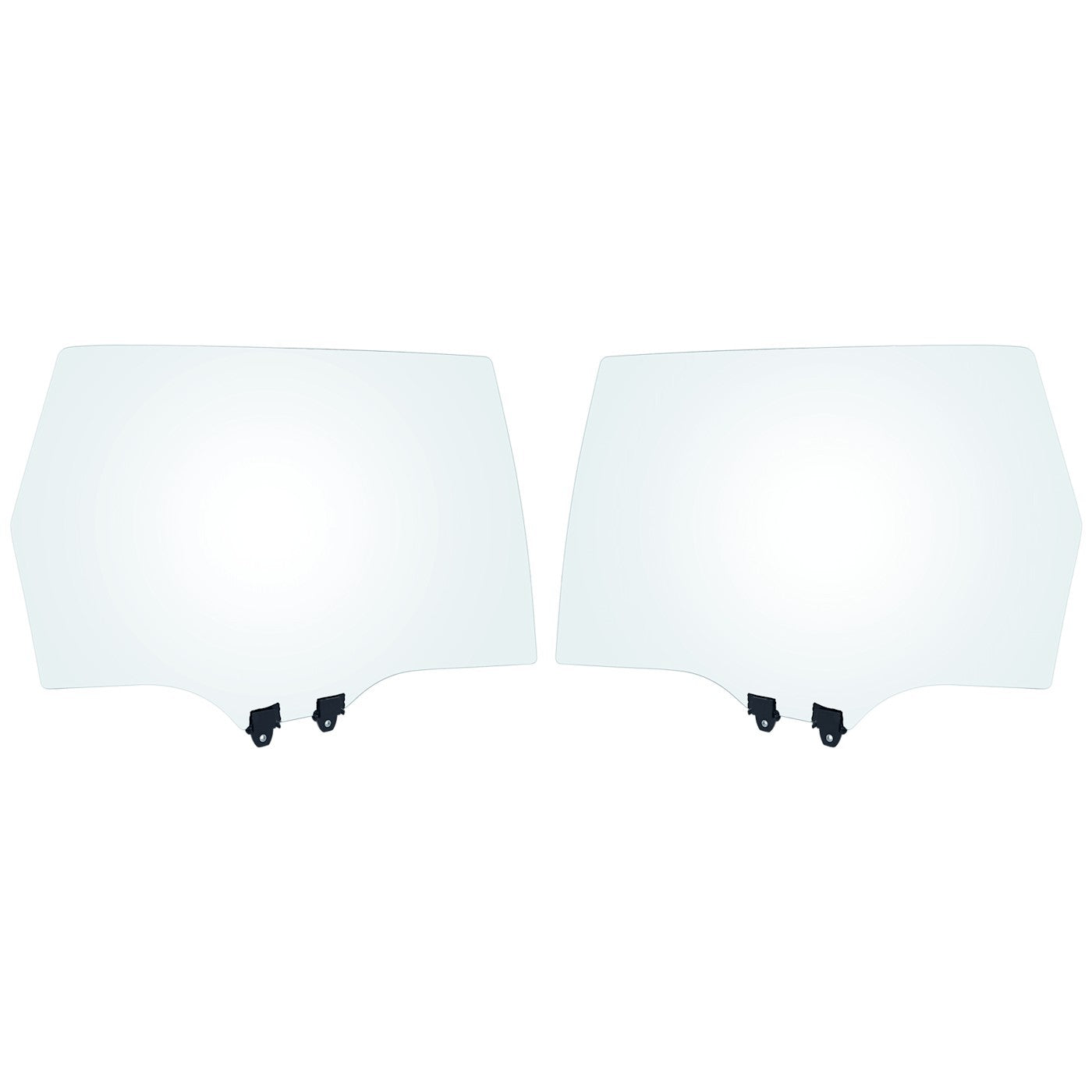 Set of 2 Door Glasses for Honda Fit