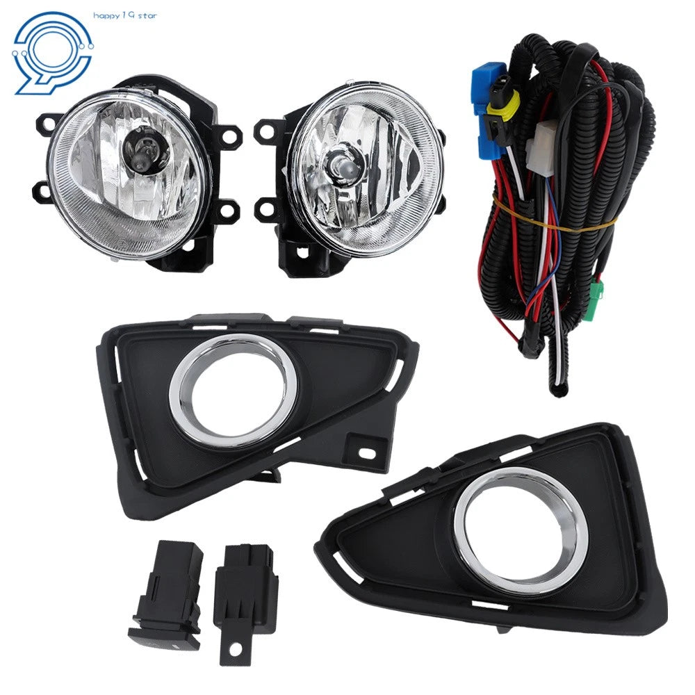 Fog Lights for Toyota RAV4 (2016-2018) with Switch and Wiring Kit