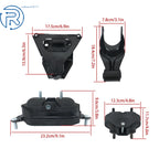 Set of 6 Motor & Trans Mounts for Chevrolet Impala/Monte Carlo (2000–2005)