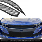 Stainless Black Mesh Grille Insert Combo for Chevy Camaro (2019–2024)