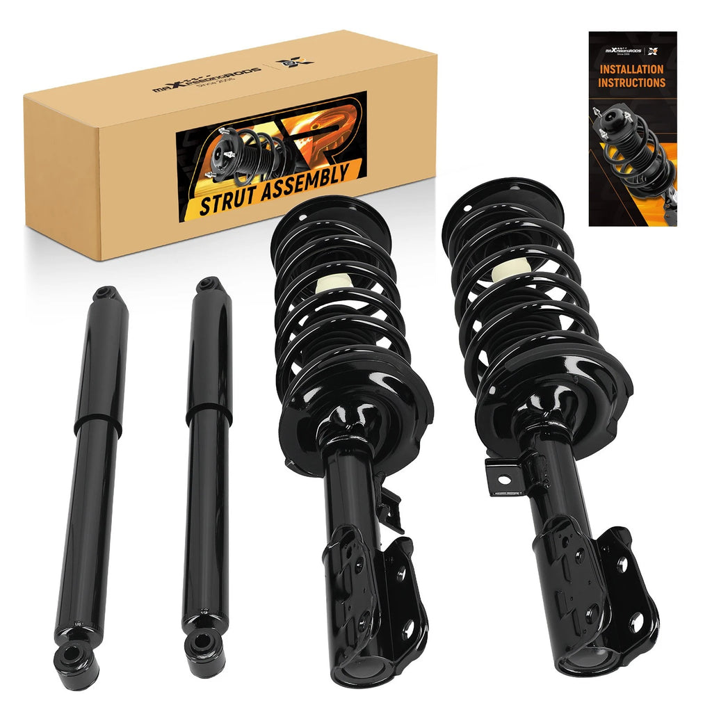 Set of 4 Complete Shocks & Struts for Chevrolet Equinox (2010–2017)