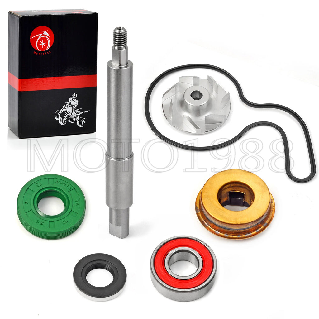 Water Pump Seal Impeller Shaft Rebuild Kit for Polaris Ranger 700 800 RZR 800 (2006–2014)