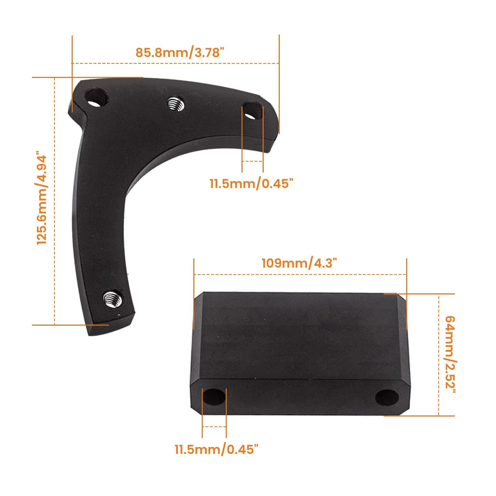 Alternator Bracket for Chevy BBC V8 396 454 427 (1965–1990)