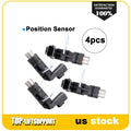 Crankshaft Position Sensor Set of 4 for Jeep Liberty Limited