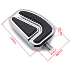 Chrome AirFlow Groove Shifter Peg for Harley V-Rod CVO Fat Boy (2002–2017)