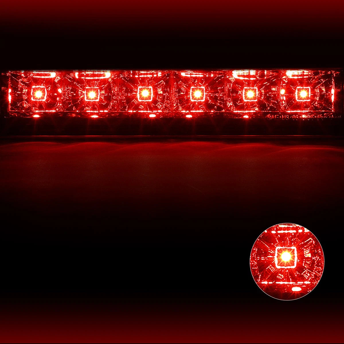 LED Third Brake Light for Chevy Express/GMC Savana (2003–2017) Chrome