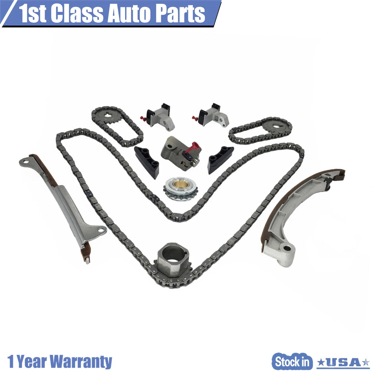 Timing Chain Kit for Toyota Tacoma Tundra 4Runner FJ Cruiser (2005–2016)