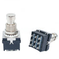 3PDT 9-Pin Electric Guitar Footswitch for Effect Pedal Stomp Box