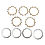 Clutch Kit Steel & Friction Plates for Kawasaki KLX125, Suzuki GN125, GSX-R150