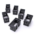 6 Gang Boat Rocker Switch Clip Panel Patrol Holder Housing Case Accessories