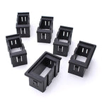6 Gang Boat Rocker Switch Clip Panel Patrol Holder Housing Case Accessories