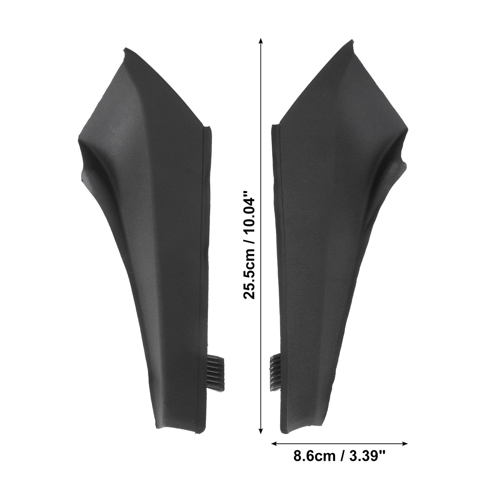 Set of 2 Cowl Extension Trim Covers for Toyota RAV4 (2013–2019) 716058394175