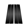 4pc Carbon Fiber Pillar Post Covers for 2005-2009 Chevrolet Equinox
