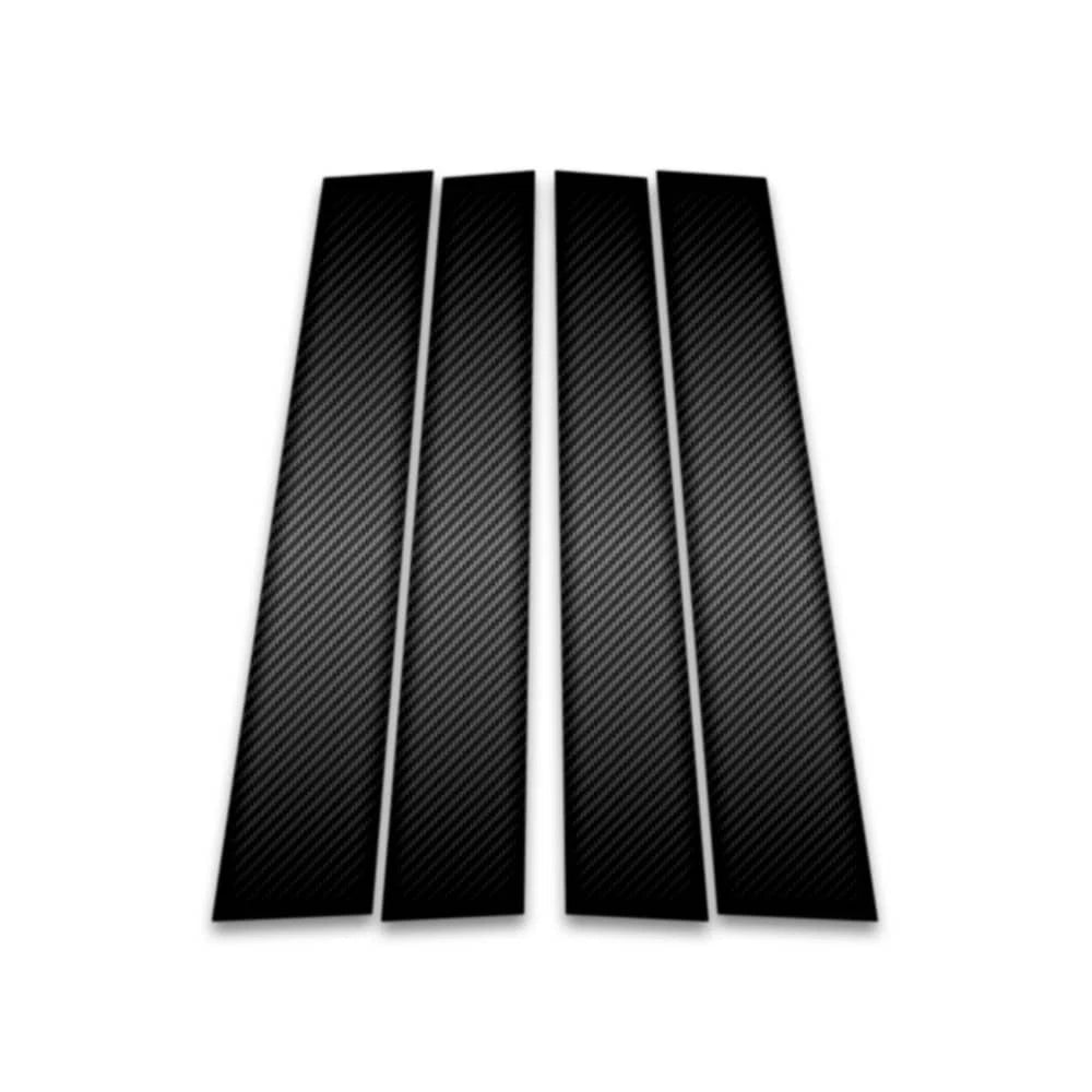 4pc Carbon Fiber Pillar Post Covers for 2005-2009 Chevrolet Equinox