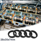 Set of 5 Oil Seal Rotary Shaft Seal TC Ring Nitrile Rubber 28x35x8mm