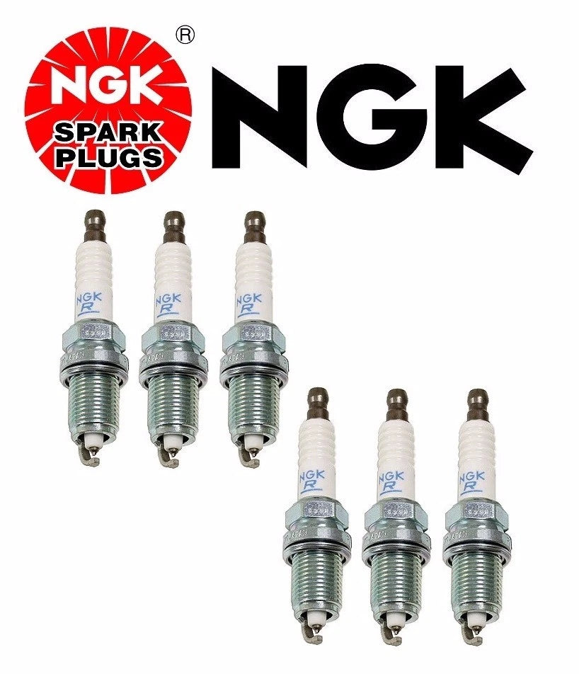 Set of 6 NGK PZFR5F11 Laser Platinum Spark Plugs for Honda Acura (OE)