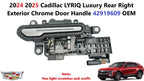 Chrome Door Handle for Cadillac LYRIQ (2024–2025) 42919609