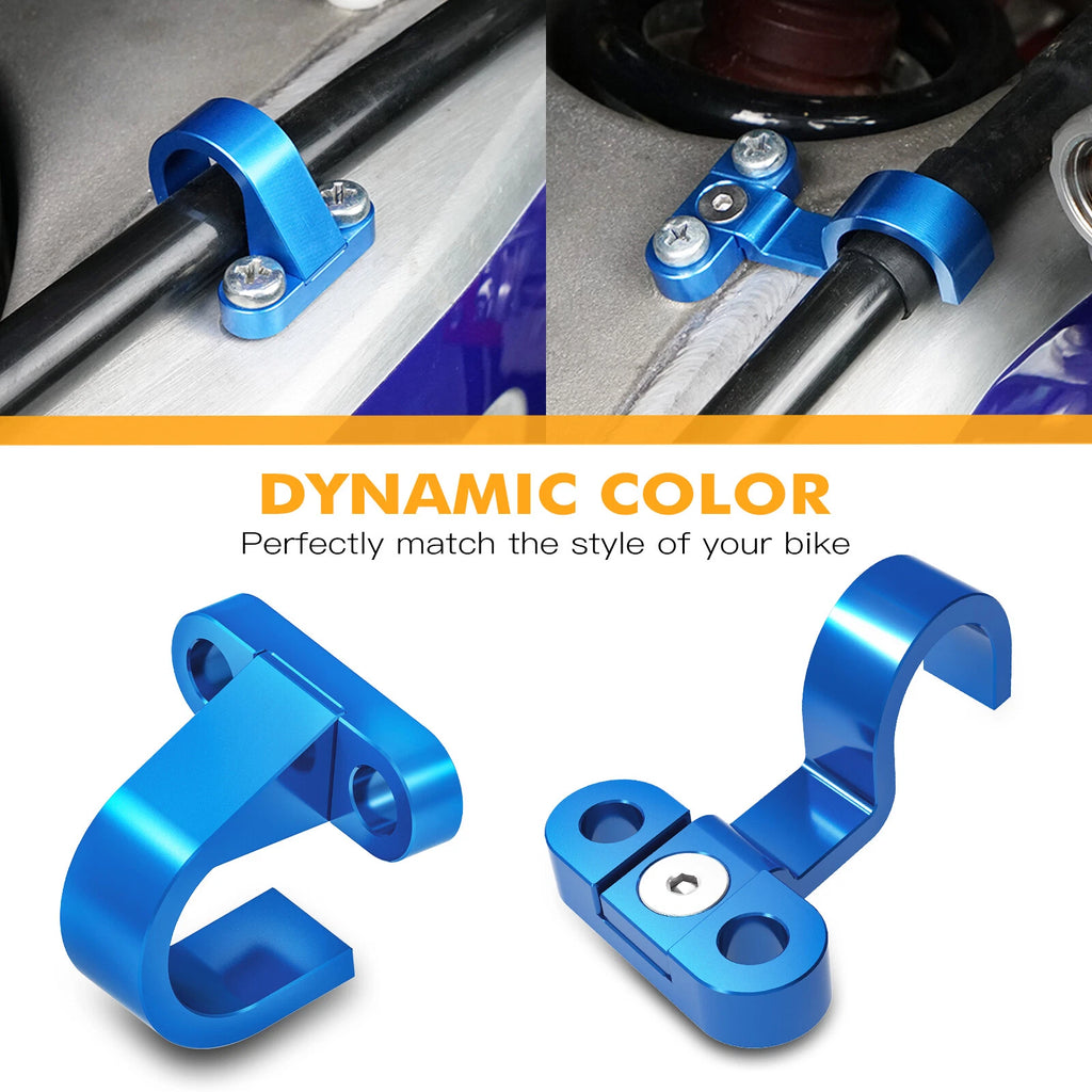 Rear Brake Line Cable Clamp Guide for Yamaha WR250F YZ450F (2006–2023)