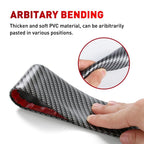 Bumper Protector Strip for Car (Carbon Rubber Moulding Edge Guard)