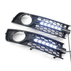 DRL Turn Signal Fog Light Covers for Audi A4 B6 Sedan (2001-2005)