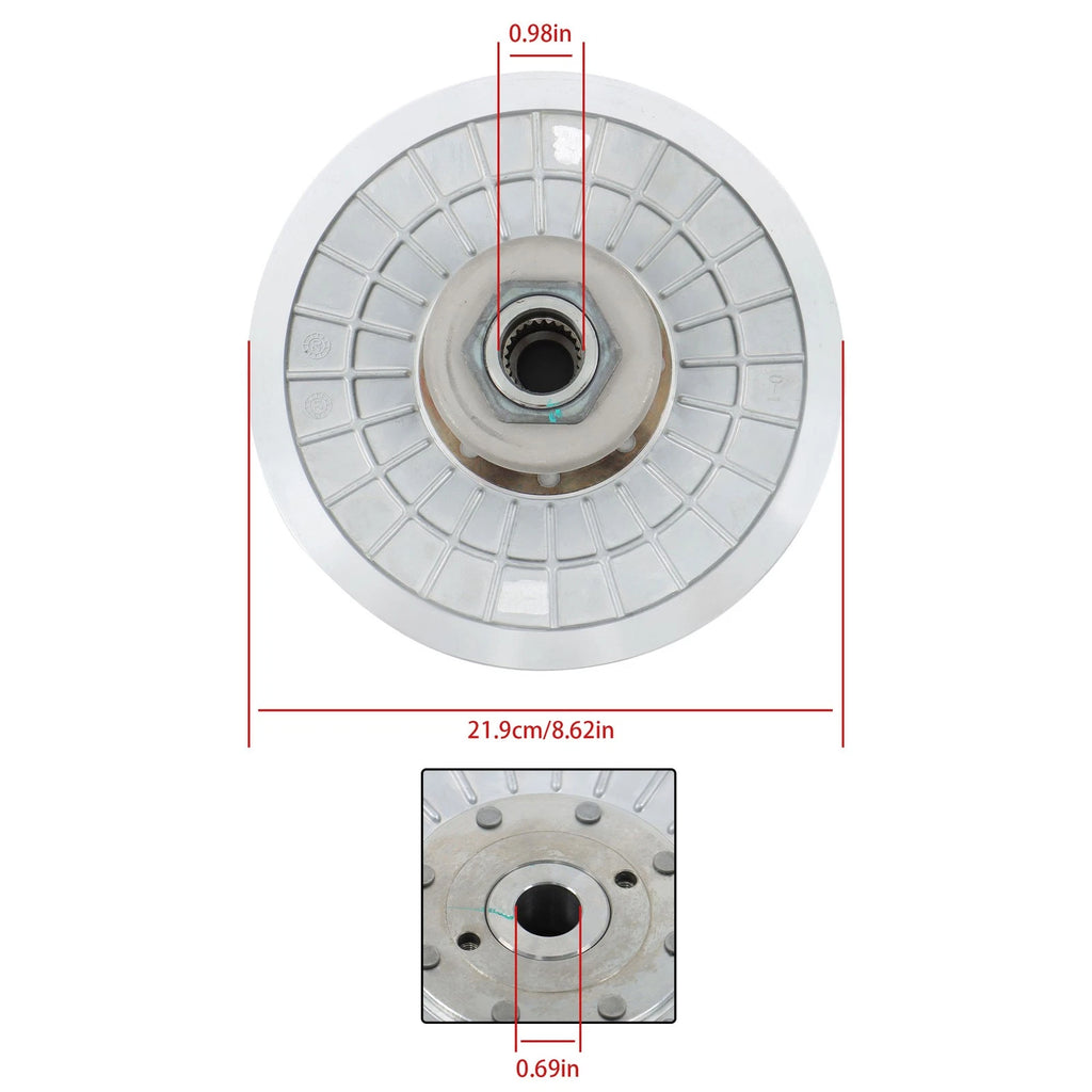 Drive Clutch Secondary Sheave Assembly for Yamaha Grizzly Kodiak (2002–2019)