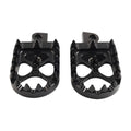 CNC Wide Fat Foot Pegs for Harley Dyna Sportster Fatboy (Fits 2000–2023)