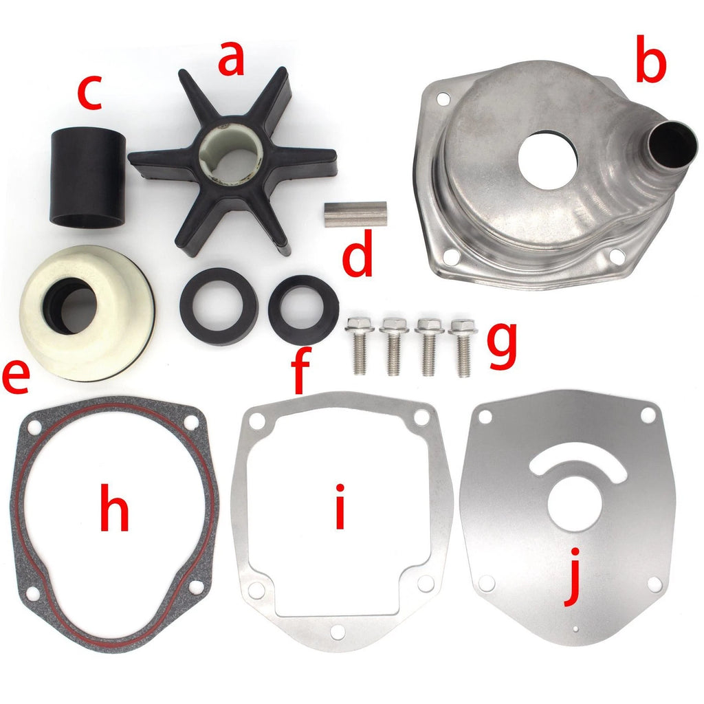 Water Pump Repair Kit for Mercury Quicksilver (8M0094529, 8M0057715)