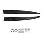 Set of 2 Extension Side Skirt Panels for BMW F32 F33 F36 4 Series (2014–2020) Matte Black