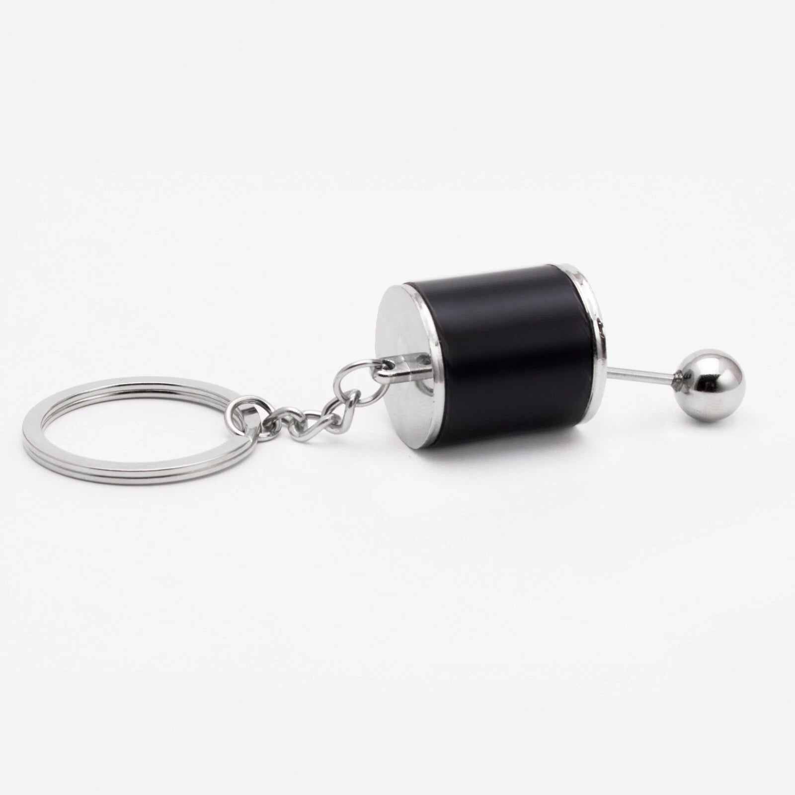 Gear Shift Knob Stick Box for Universal 6-Speed Keychain Ring Fit (2010-2025)