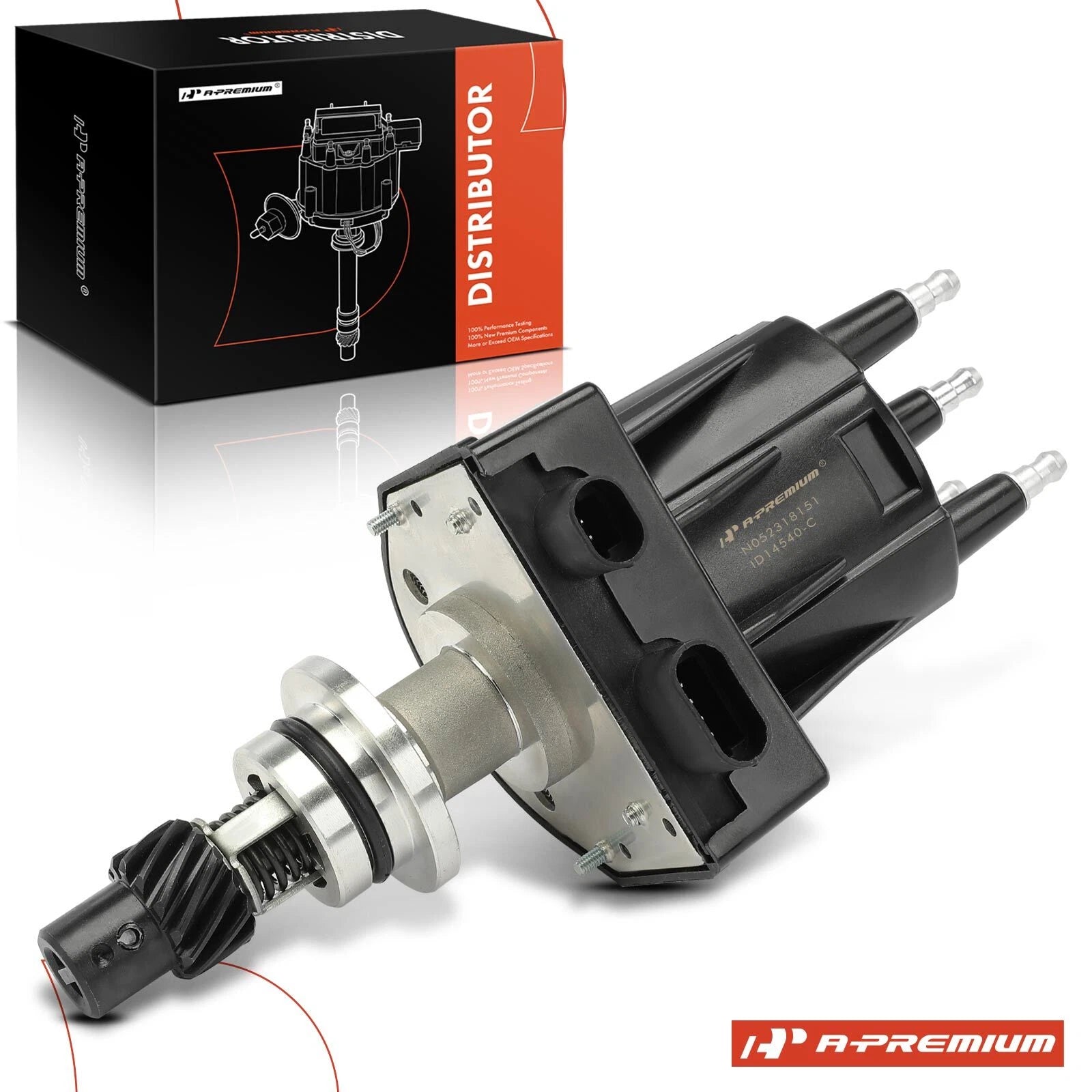 Ignition Distributor with Cap & Rotor for Chevrolet S10 (1991–1993)